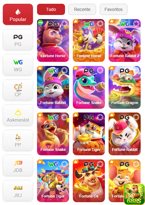 Experiência de Jogos 688s.com